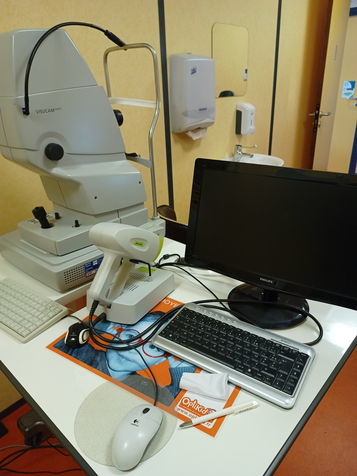 Examen ophtalmologique pédiatrique